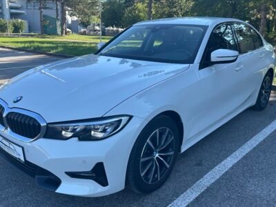 2020*BMW 320d*Sport Line*140kW*Limousine*Automatic Getriebe Steptronic*17" LMR V-Speiche 775 Bicolor*Ambientes Licht